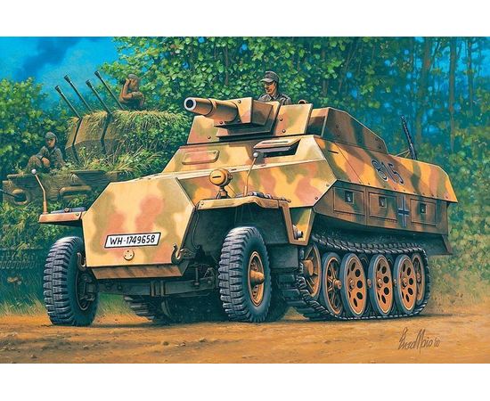Склеиваемые модели  Hasegawa 31146 Sd.Kfz.251/9 Stummel Немецкий бронетранспортер tm04546 купить в твоимодели.рф