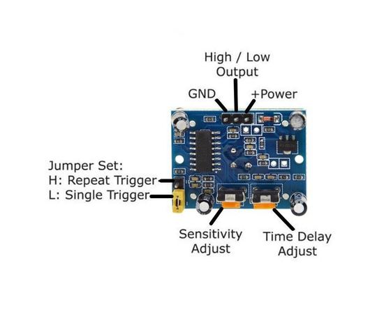 Arduino Kit HC-SR501 Датчик движения инфракрасный для Arduino. tm04660 купить в твоимодели.рф