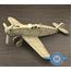 Изделия из дерева (фанеры) Messerschmitt Bf-109F-4 самолет из  дерева "Авиация ВОВ" (Собранная) tm10192-S купить в твоимодели.рф