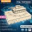 Изделия из дерева (фанеры) Корпус+подиум +6 Танк Т-34 СССР V6-3(Вырезы под TCRT5000) для автоматической наливайки, разливатора на Arduino без электроники naliv-TM-19-9507-6-5000 купить в твоимодели.рф