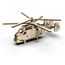 Изделия из дерева (фанеры) КА-25 Вертолет из  дерева "ВВС МИРА" 3DLV-10201 Набор для сборки 1/48 tm10201 купить в твоимодели.рф