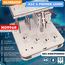 Изделия из дерева (фанеры) Корпус+подиум АЗС 4/45-996 для автоматической наливайки, наливатора, разливатора на базе Arduino без электроники naliv-tm-030425-AZS-MG996 купить в твоимодели.рф
