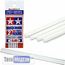 Оборудование для творчества Tamiya 70132 Пластиковые стержни белые, круглые tm02718 купить в твоимодели.рф