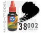 Необходимое для моделей A-Model 38002 Черная акриловая полуматовая #Краска 22мл. tm05959 купить в твоимодели.рф
